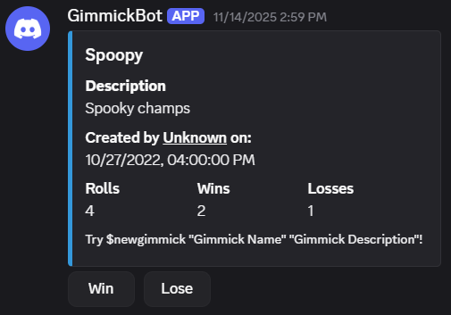 Gimmick Bot